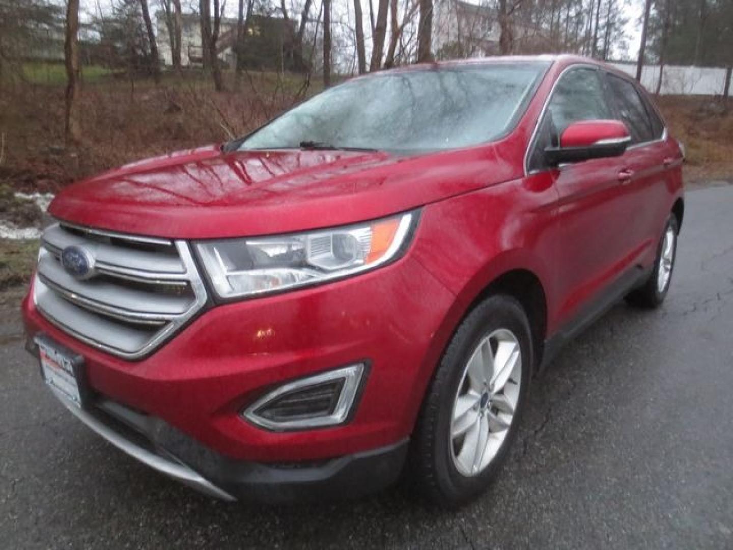 2016 Red /Black Ford Edge SEL AWD (2FMPK4J85GB) with an 3.5L V6 DOHC 24V engine, Automatic transmission, located at 270 US Route 6, Mahopac, NY, 10541, (845) 621-0895, 41.349022, -73.755280 - Photo#0